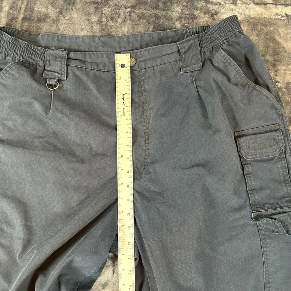 Propper‎ Cargo Tactical Pants Mens 44 Navy Blue Ripstop Multi-Pocket Workwear